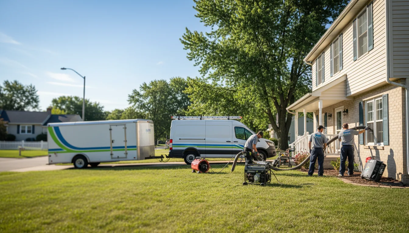Flooded Basement Restoration And Cleanup With Repair in Oneida, WI near me